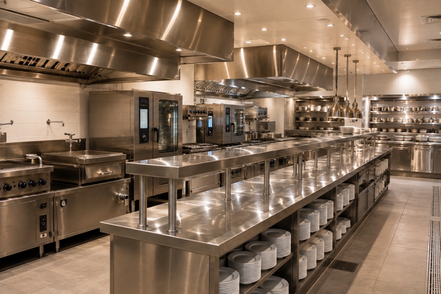 Hotels & Clubs kitchen